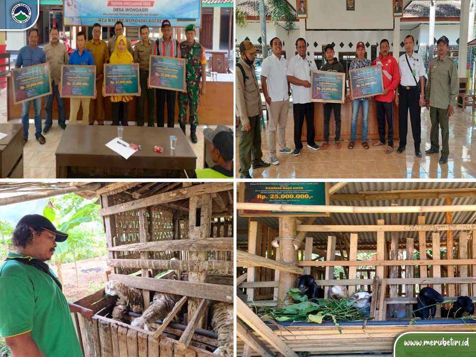 Gelontorkan Rp 790 juta, Balai TN Meru Betiri dukung kesejahteraan 10 Desa penyangga