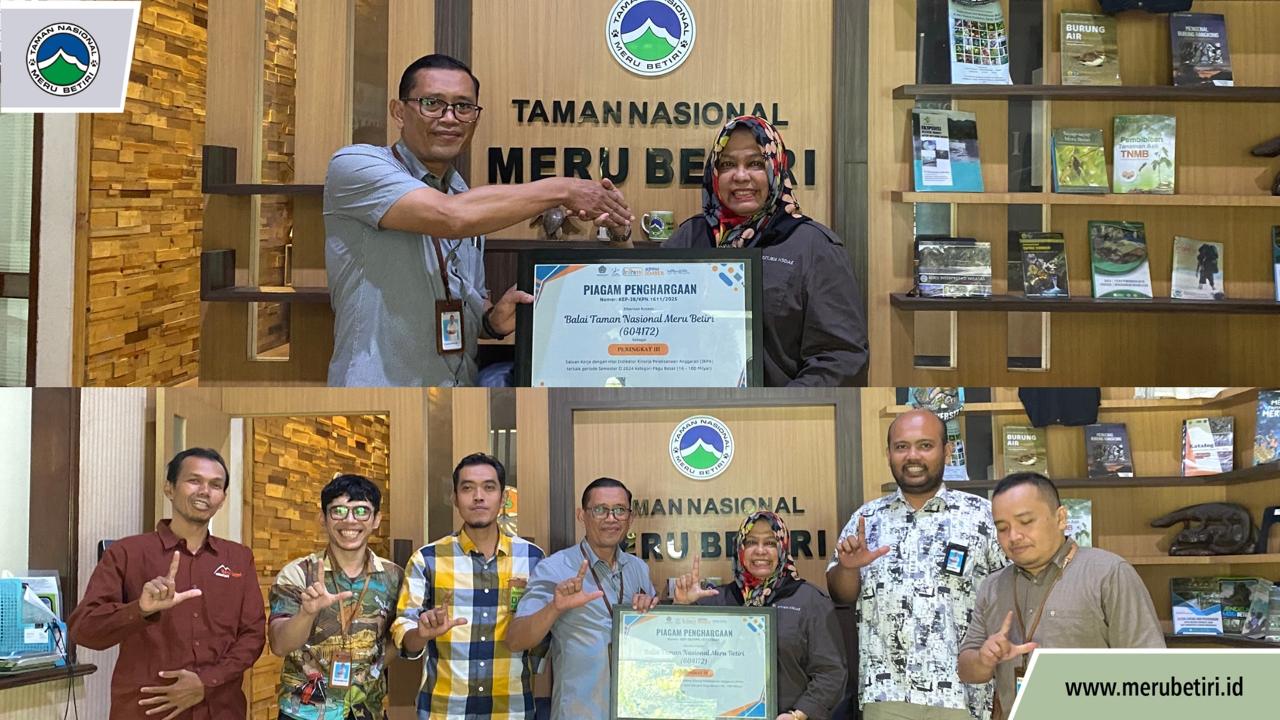 Balai Taman Nasional Meru Betiri Raih Penghargaan Dari KPPN Jember