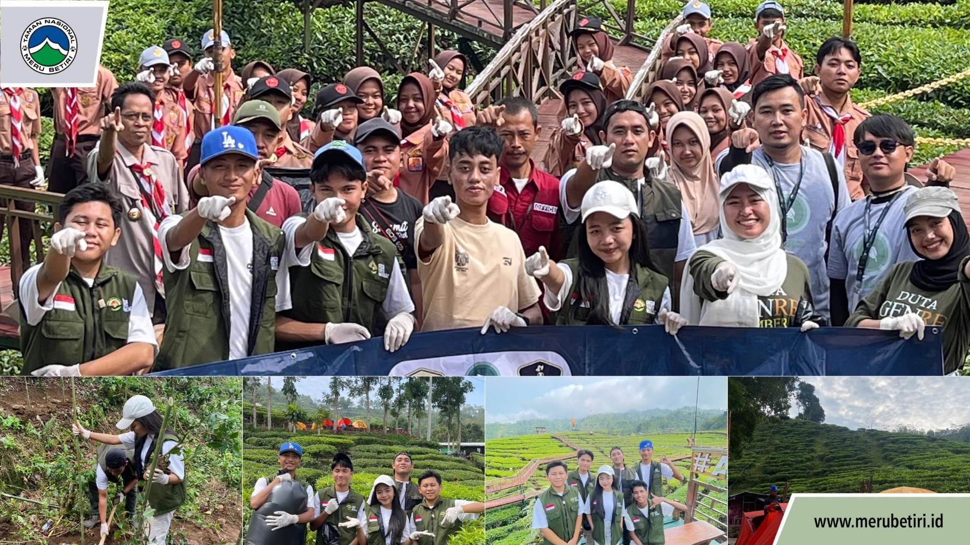 Aksi Cleanup dan Penanaman Green Youth Movement Dalam Rangka Hari Peduli Sampah Nasional Tahun 2025