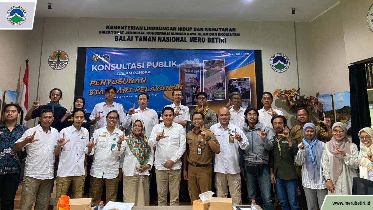 Balai Taman Nasional Meru Betiri Selenggarakan Forum Konsultasi Publik Dalam Rangka Penyusunan Standar Pelayanan Publik