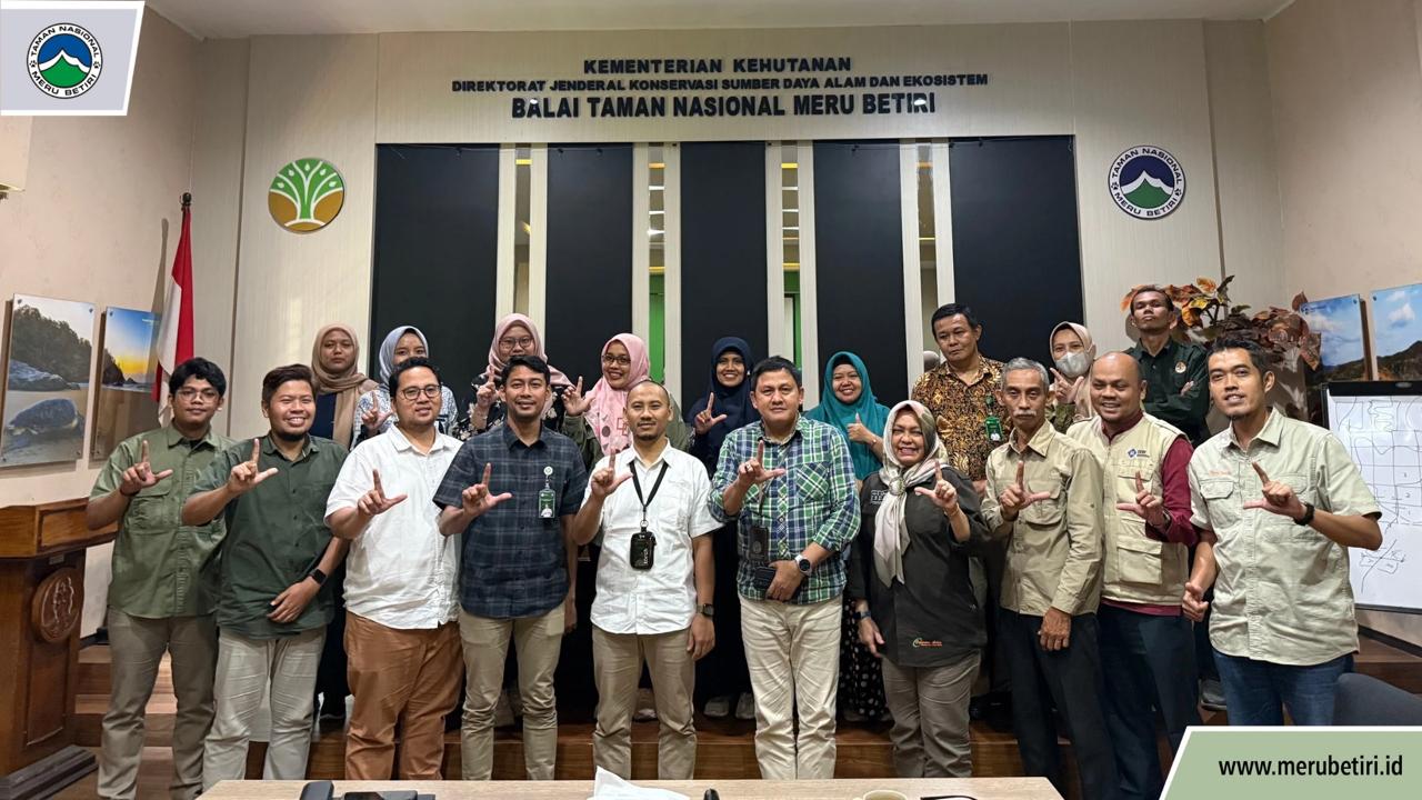 Entry Meeting Evaluasi Tata Kelola PNBP dan Jasa Wisata Alam Oleh Inspektorat Jenderal Kemenhut di TN Meru Betiri